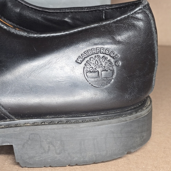Timberland GSR Waterproof Leather Dress Shoes-Mens 10.5-Black-formal,work,office main image 6